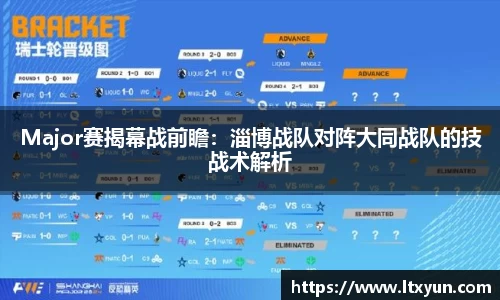 Major赛揭幕战前瞻：淄博战队对阵大同战队的技战术解析